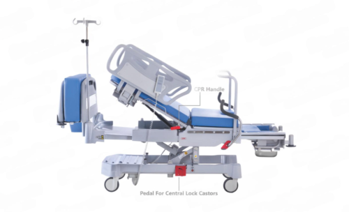 Labour Delivery Bed for Hospitals – 52-1000 ALDR